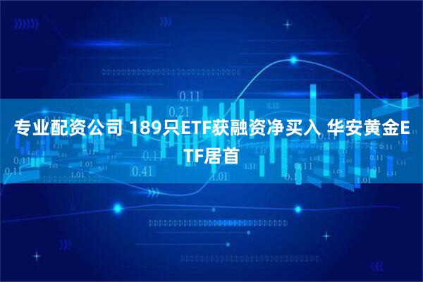 专业配资公司 189只ETF获融资净买入 华安黄金ETF居首